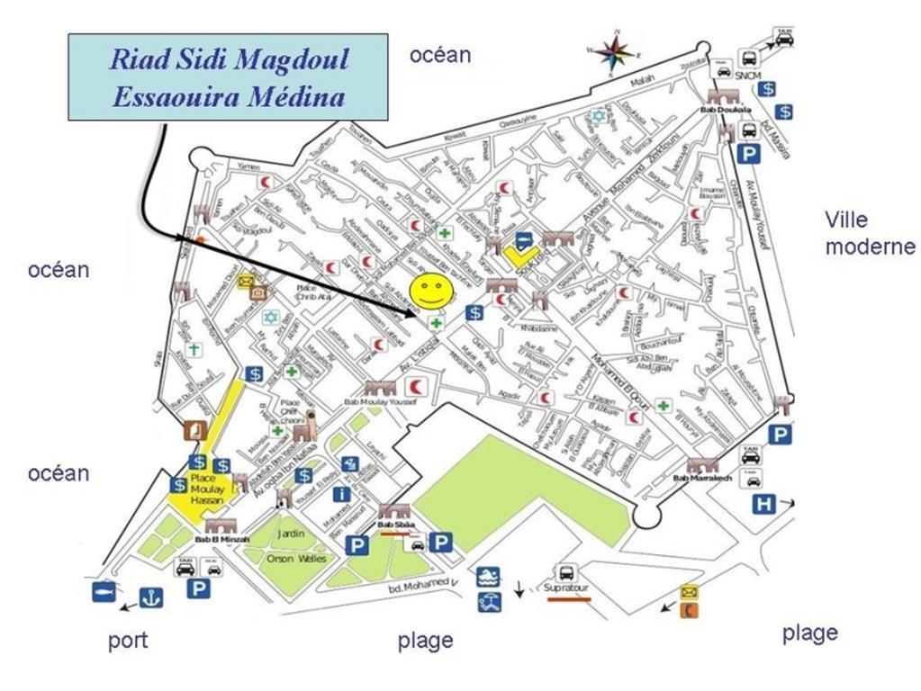 Riad Sidi Magdoul Essaouira Exteriör bild
